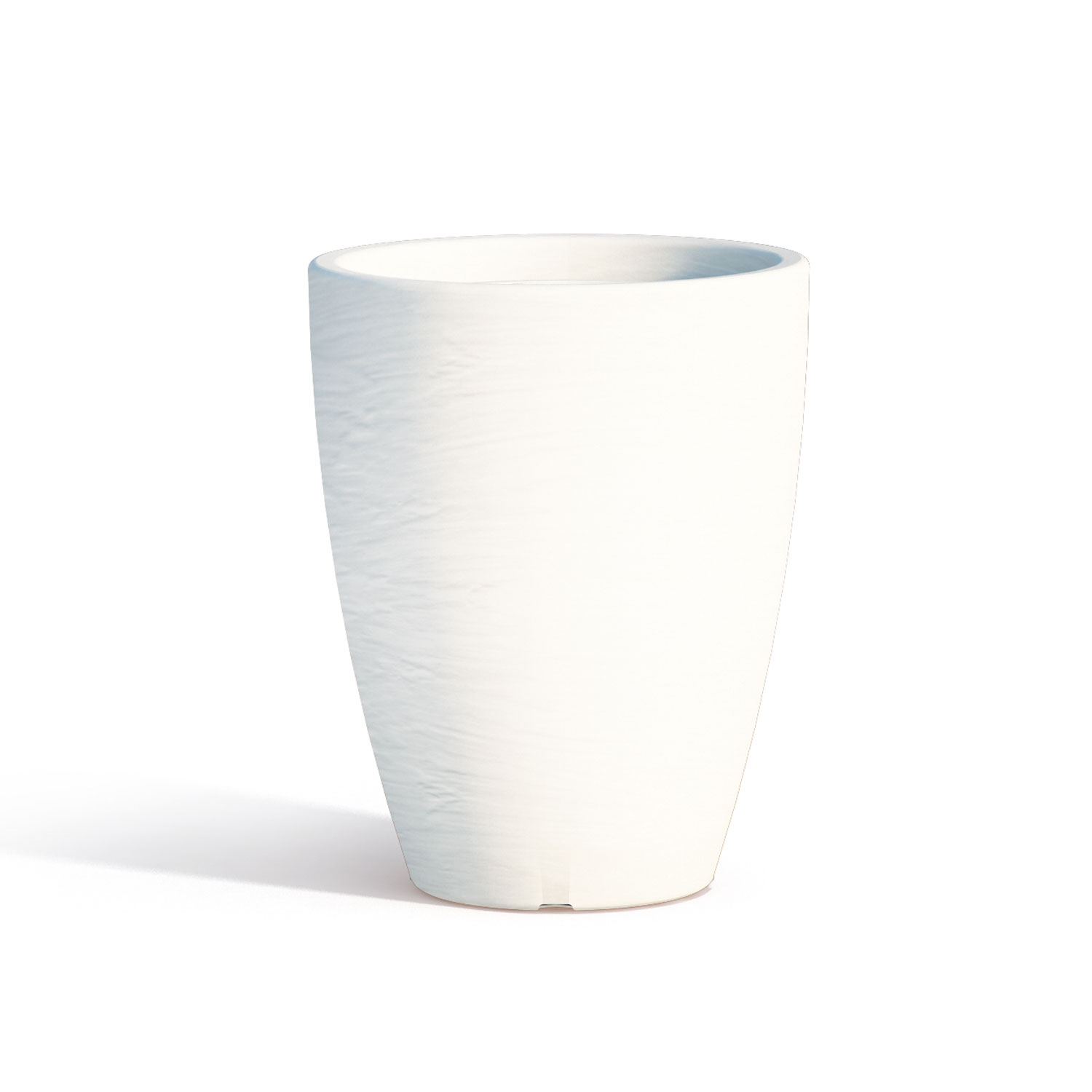 VASO VASI RESINA MODERNO TONDO MADE IN ITALY COLORE Ø30 CM H38 PIANTE FIORIERA - Foto 2 di 15