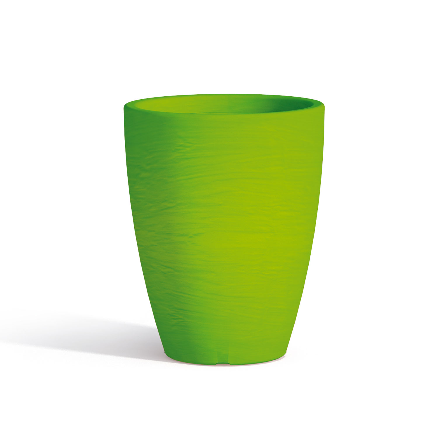 VASO VASI RESINA MODERNO TONDO MADE IN ITALY COLORE Ø30 CM H38 PIANTE FIORIERA - Foto 12 di 15