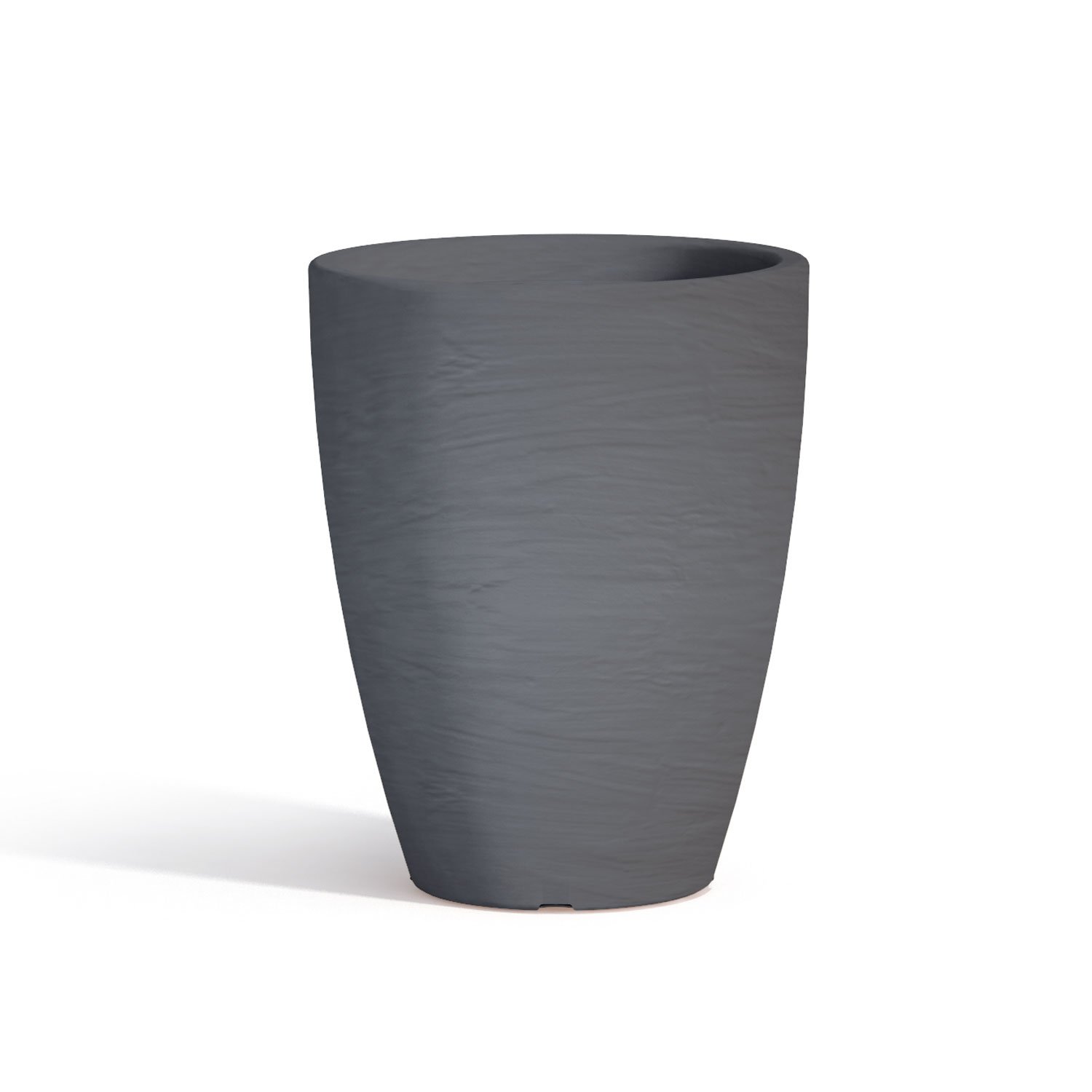 VASO VASI RESINA MODERNO TONDO MADE IN ITALY COLORE Ø30 CM H38 PIANTE FIORIERA - Foto 6 di 15