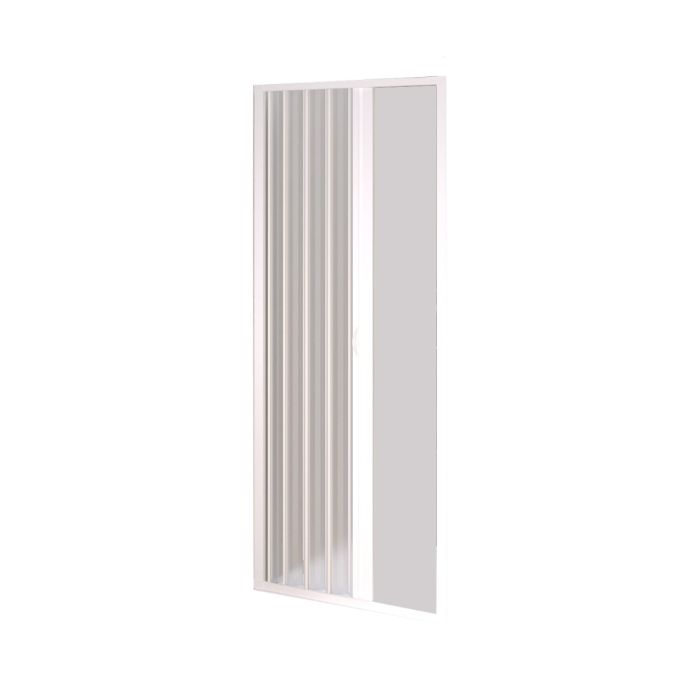 Porta doccia a soffietto pvc h 185 per nicchia 110-80 cm mod. Nova Kit Porta main product photo