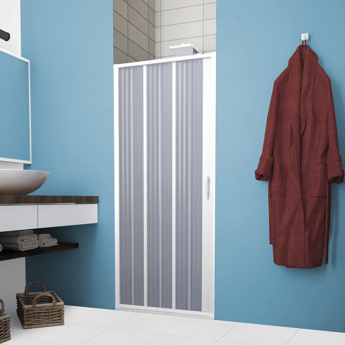Porta Doccia in PVC mod. Flex 1 Anta con Apertura Laterale main product photo