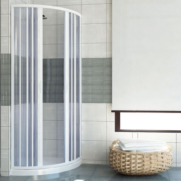 Box doccia in PVC mod. Scorpione con apertura centrale main product photo