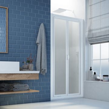 Porta doccia saloon in Acrilico H 190 cm mod. Delta