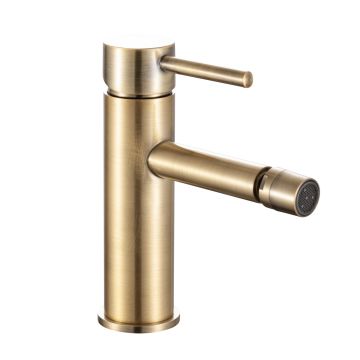 Miscelatore bidet Ottone antico con Leva monocomando mod. MM