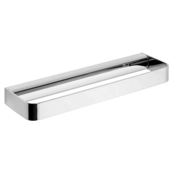 Porta asciugamani 25 cm da parete Cromo in Acciaio cromato Mod. 25 Cromo