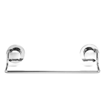 Porta asciugamani 35 cm da parete Cromo in Acciaio cromato Mod. New chrome 2.0