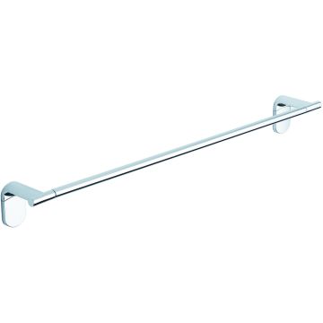 Porta asciugamani 45cm da parete Cromo in Acciaio cromato Mod. Zero